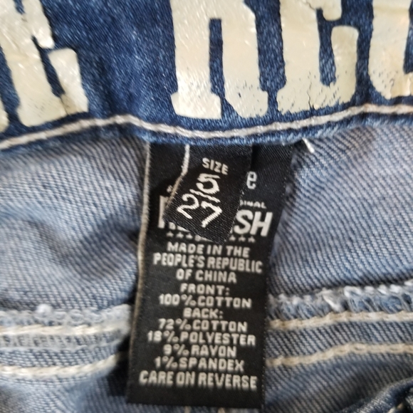 Vintage Reunion Women Jeans Shorts - Picture 3 of 5